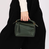 Loewe Mini Puzzle Edge Dark Green