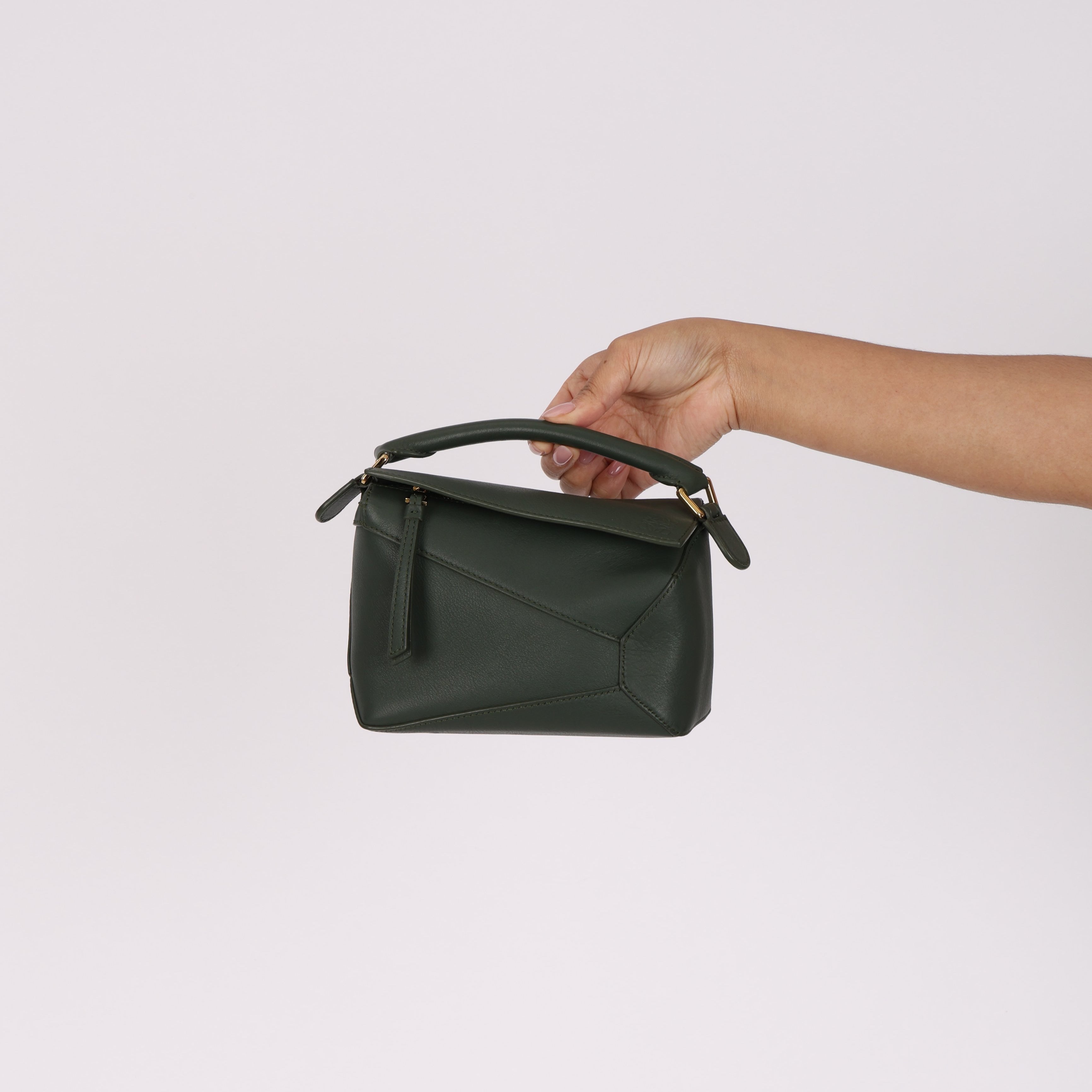 Loewe Green Mini Puzzle Edge