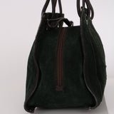 Loewe Anagram Suede Tote