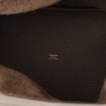 Hermès Picotin 22 Gris Clemence GHW