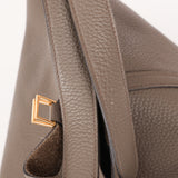 Hermès Picotin 22 Gris Meyer Clemence 2018 GHW