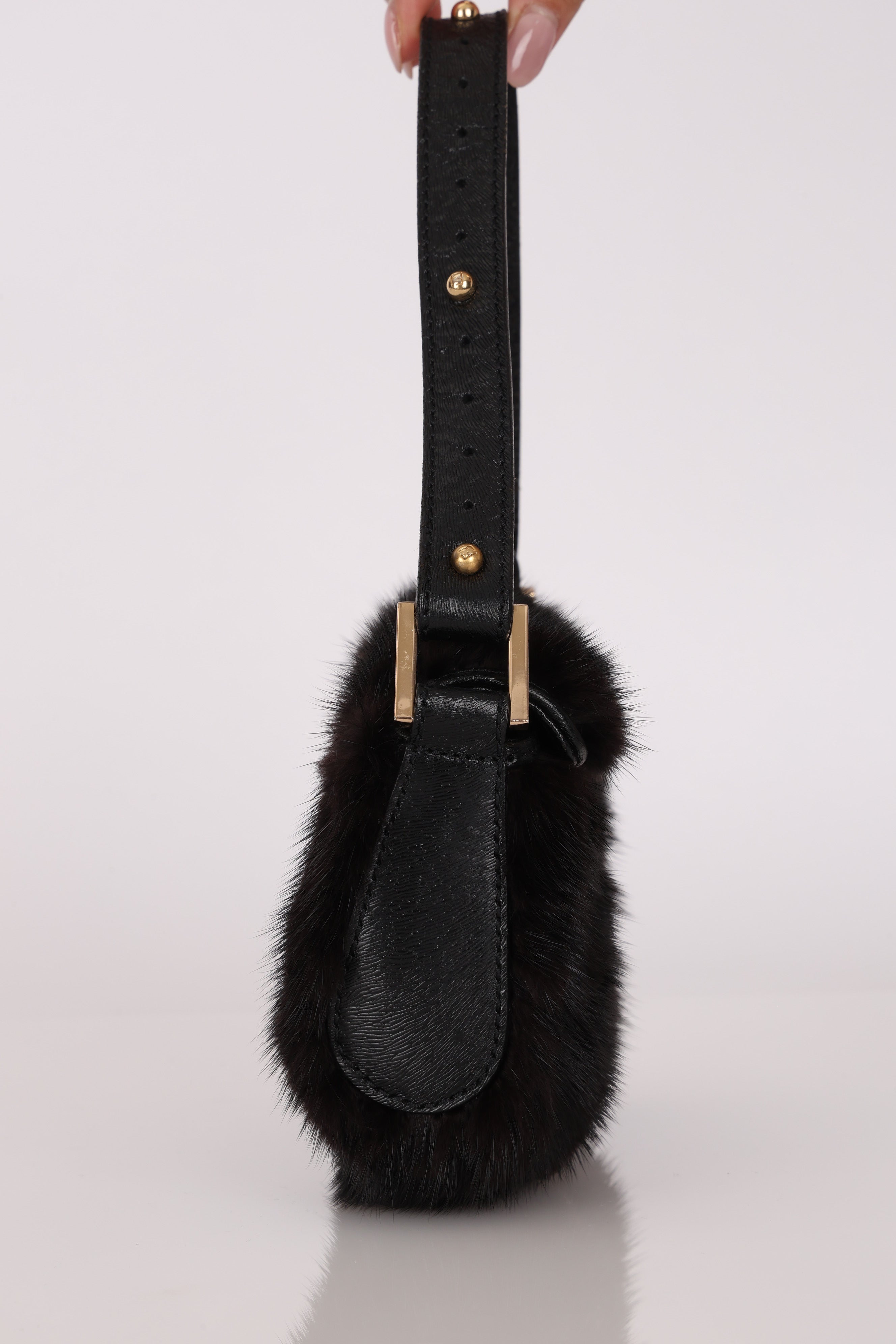 Fendi Mini Fur Shoulder Bag