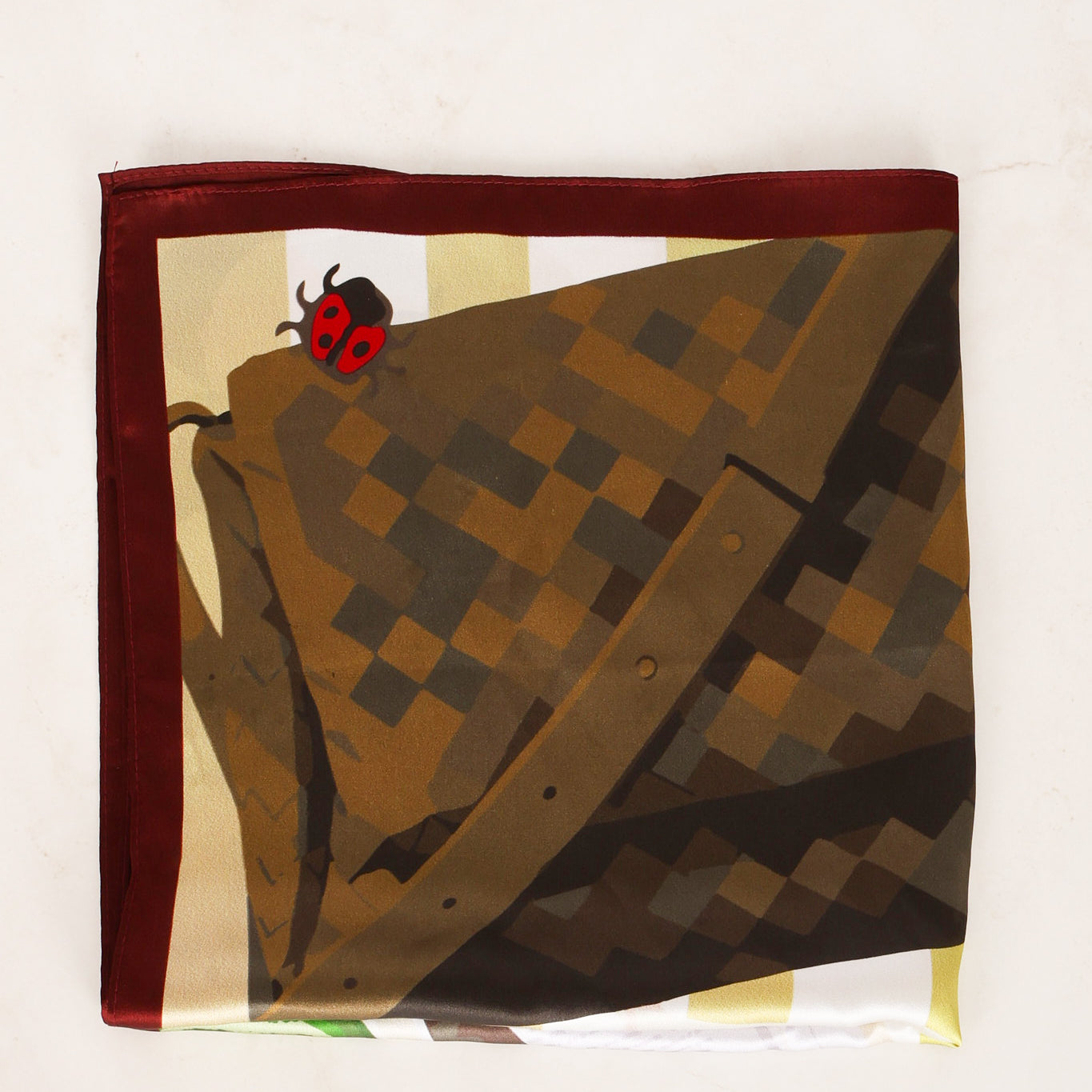 Limited Edition FashioNica 5th Anniversary Silk Scarf Bag