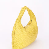 Limited Edition Bottega Veneta Small Intrecciato Sashiko Hobo Yellow 2016