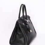Hermès Birkin 35 Noir Clemence 2004 PHW