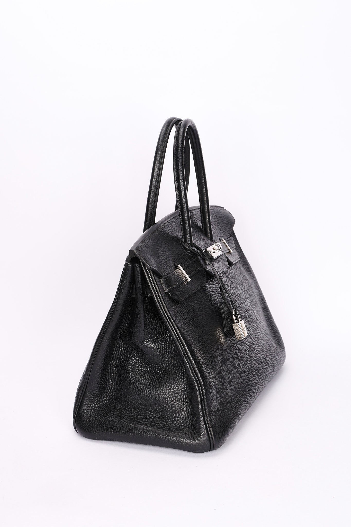 Hermès Birkin 35 Noir Clemence 2004 PHW