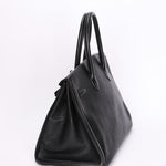 Hermès Birkin 35 Noir Clemence 2004 PHW
