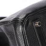 Hermès Birkin 35 Noir Clemence 2004 PHW