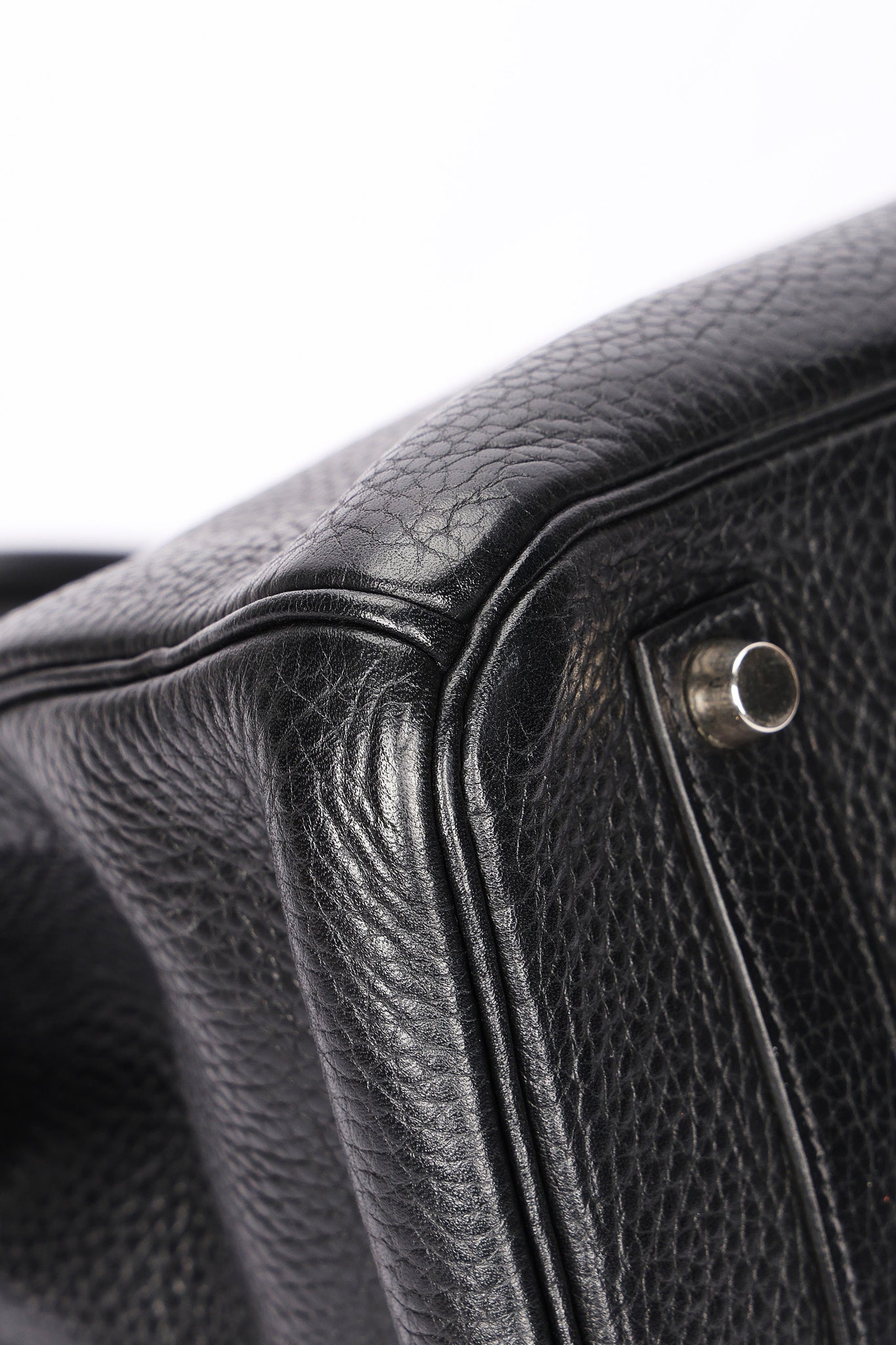 Hermès Birkin 35 Noir Clemence 2004 PHW