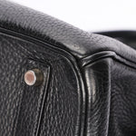 Hermès Birkin 35 Noir Clemence 2004 PHW