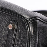 Hermès Birkin 35 Noir Clemence 2004 PHW