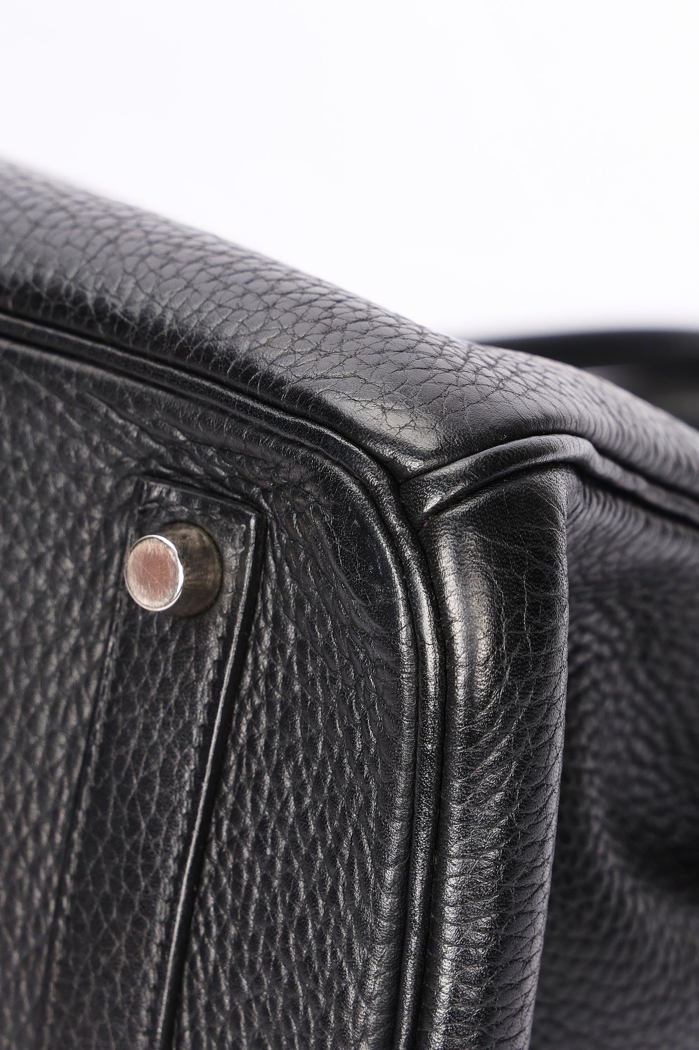 Hermès Birkin 35 Noir Clemence 2004 PHW
