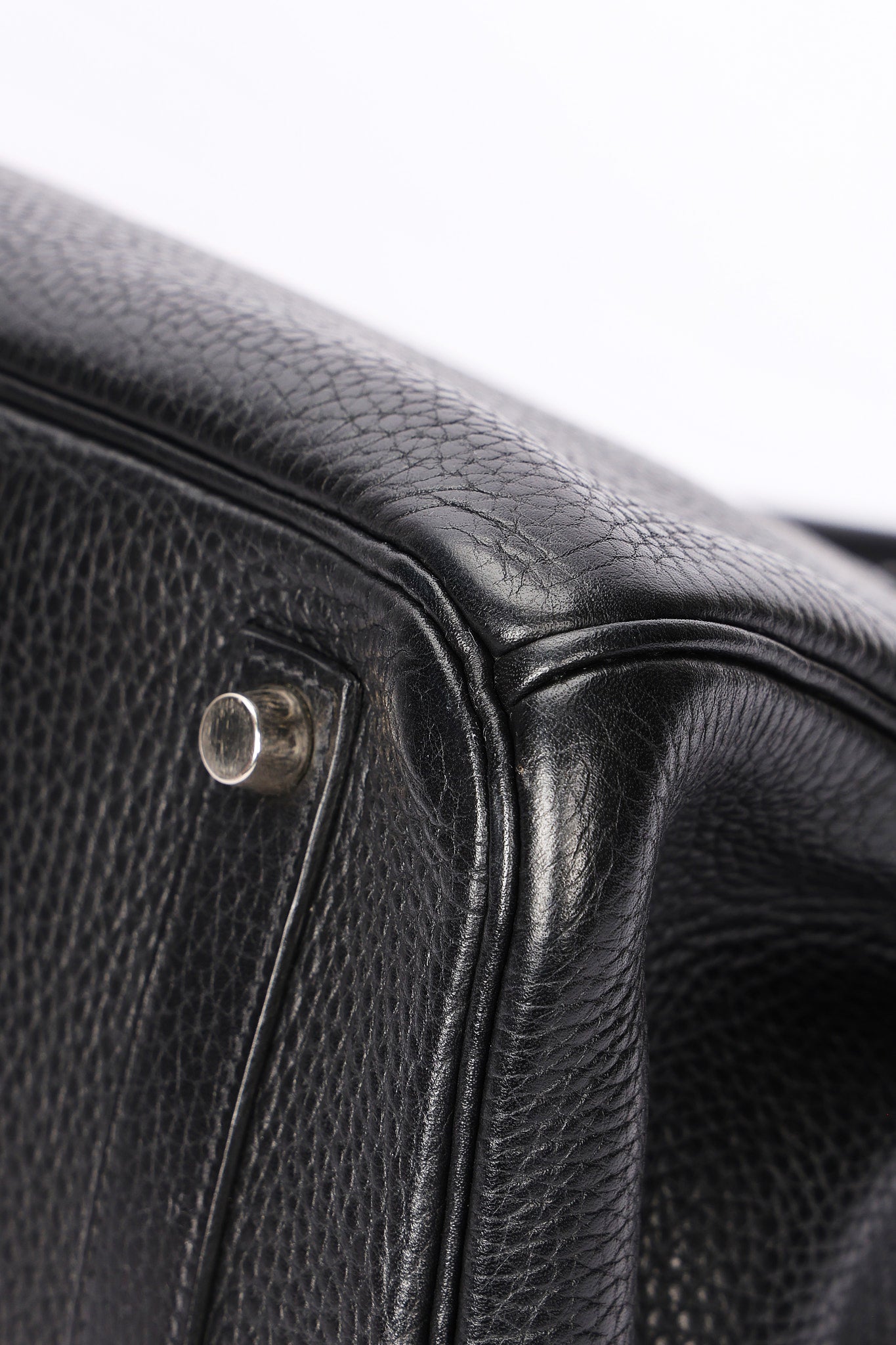 Hermès Birkin 35 Noir Clemence 2004 PHW