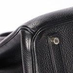 Hermès Birkin 35 Noir Clemence 2004 PHW