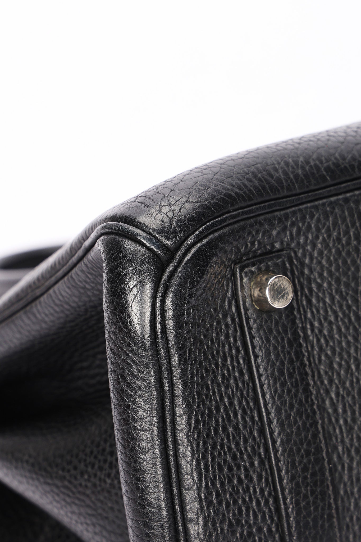 Hermès Birkin 35 Noir Clemence 2004 PHW