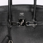 Hermès Birkin 35 Noir Clemence 2004 PHW