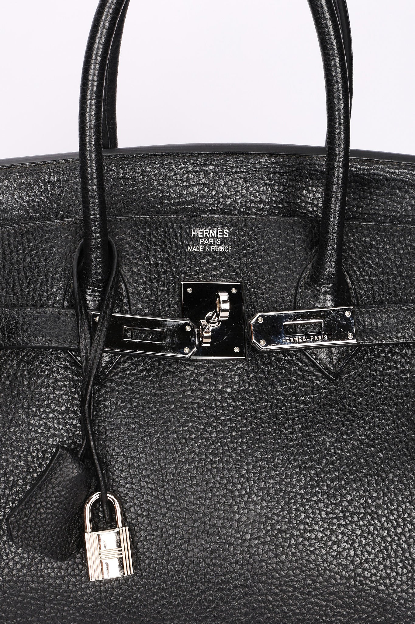 Hermès Birkin 35 Noir Clemence 2004 PHW