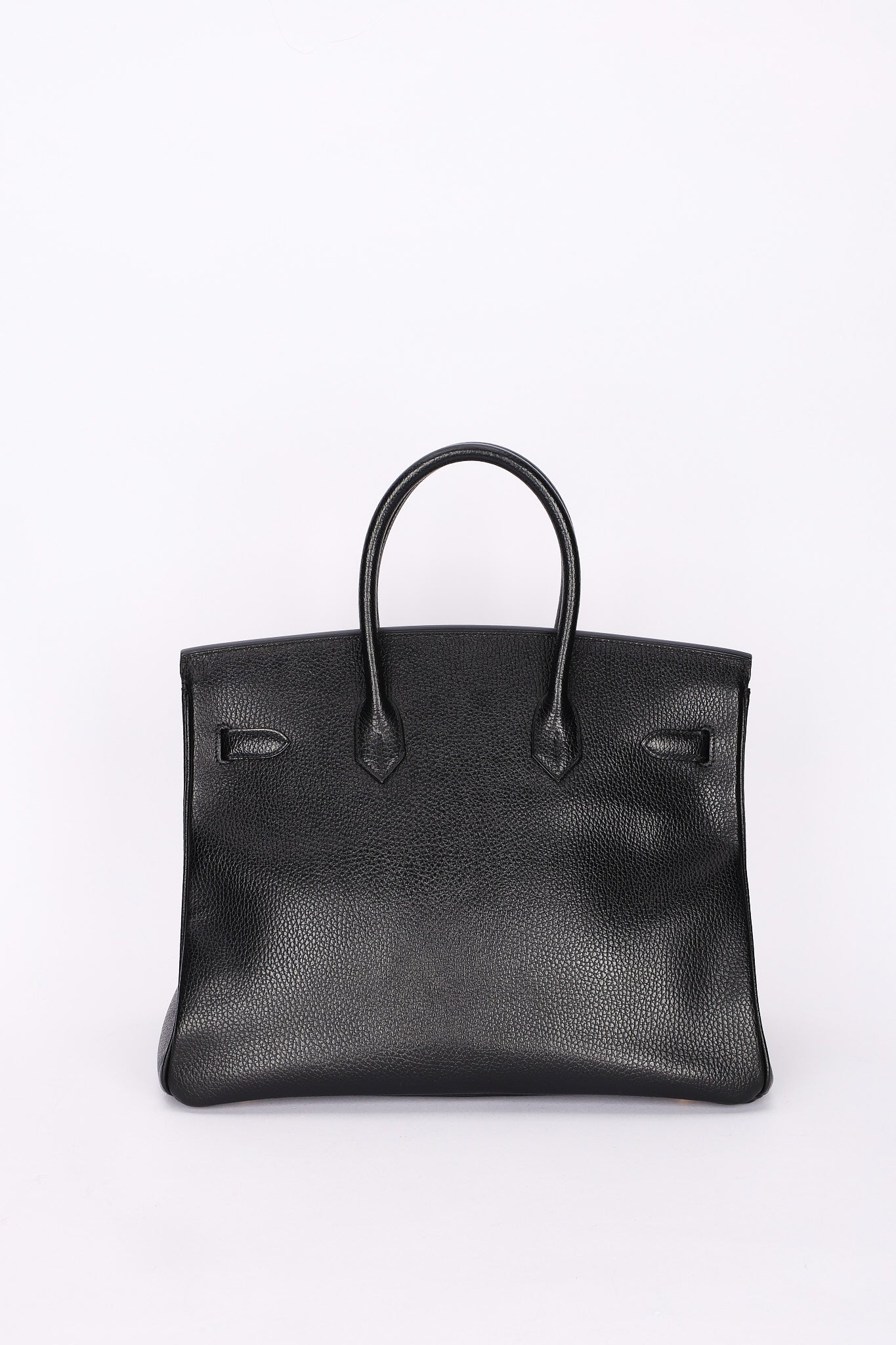 Hermès Birkin 35 Noir Vache Ardennes 1998 GHW