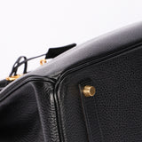 Hermès Birkin 35 Noir Vache Ardennes 1998 GHW