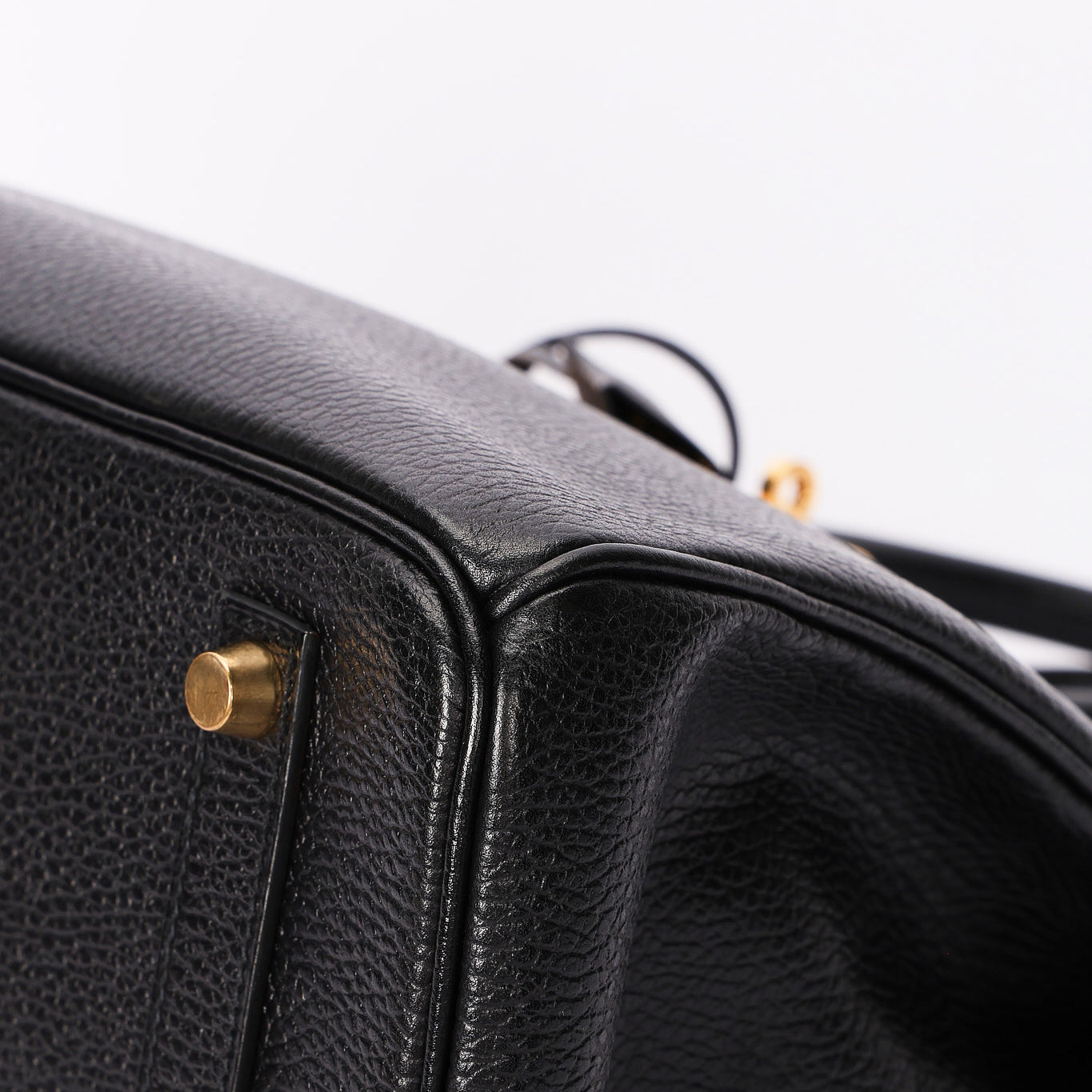 Hermès Birkin 35 Noir Vache Ardennes 1998 GHW