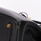 Hermès Birkin 35 Noir Vache Ardennes 1998 GHW