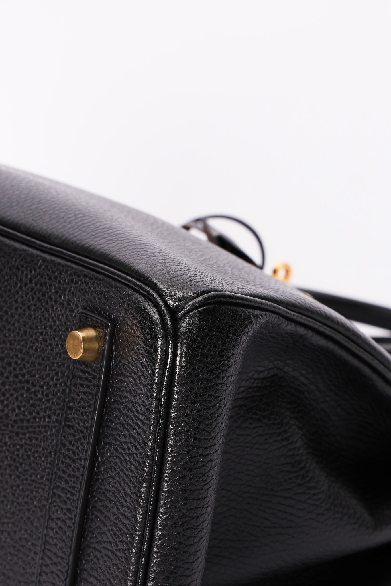 Hermès Birkin 35 Noir Vache Ardennes 1998 GHW