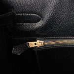 Hermès Birkin 35 Noir Vache Ardennes 1998 GHW