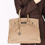Hermès Birkin 35 Etoupe Togo PHW 2012