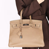 Hermès Birkin 35 Etoupe Togo PHW 2012