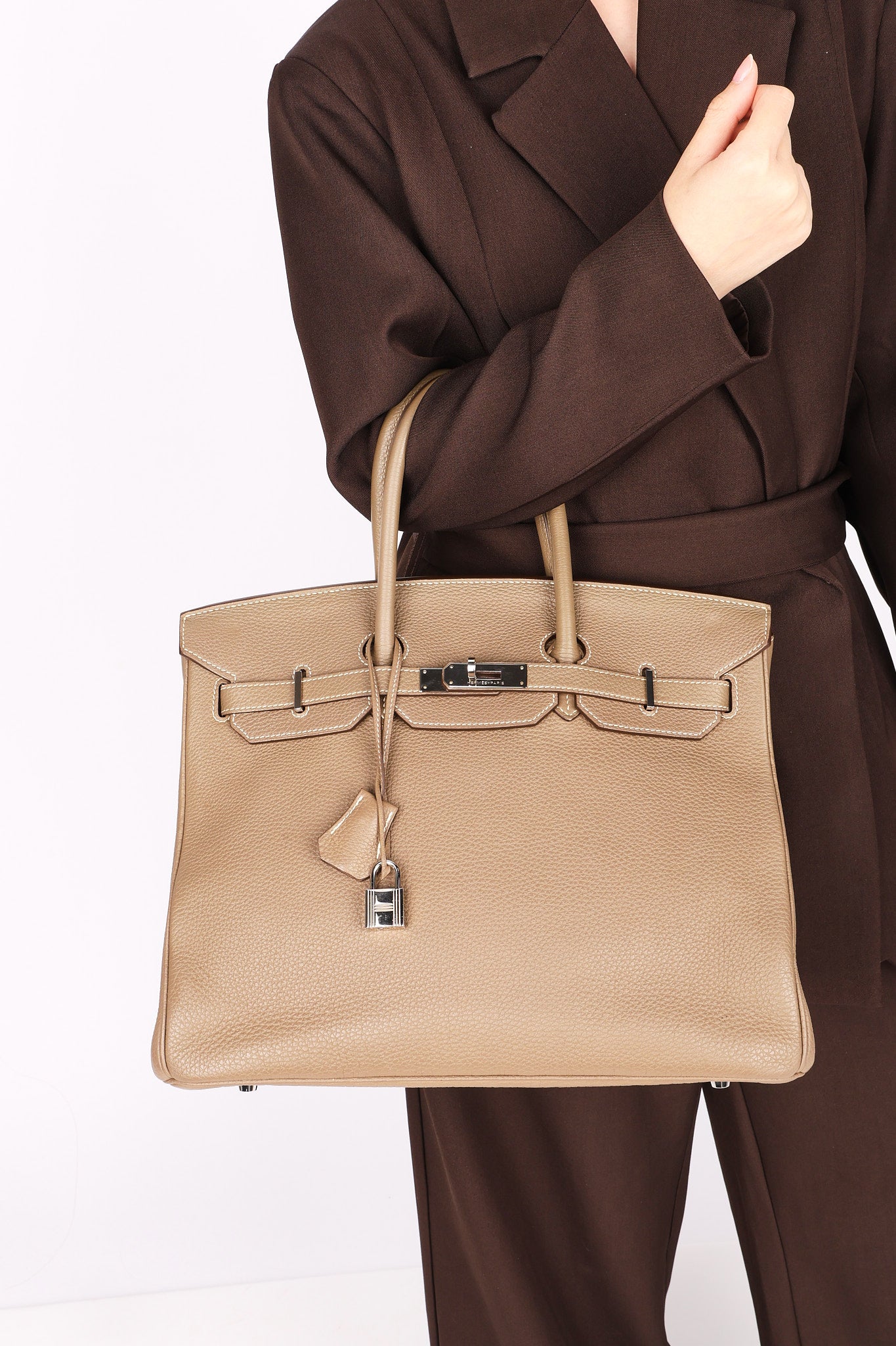 Hermès Birkin 35 Etoupe Togo PHW 2012