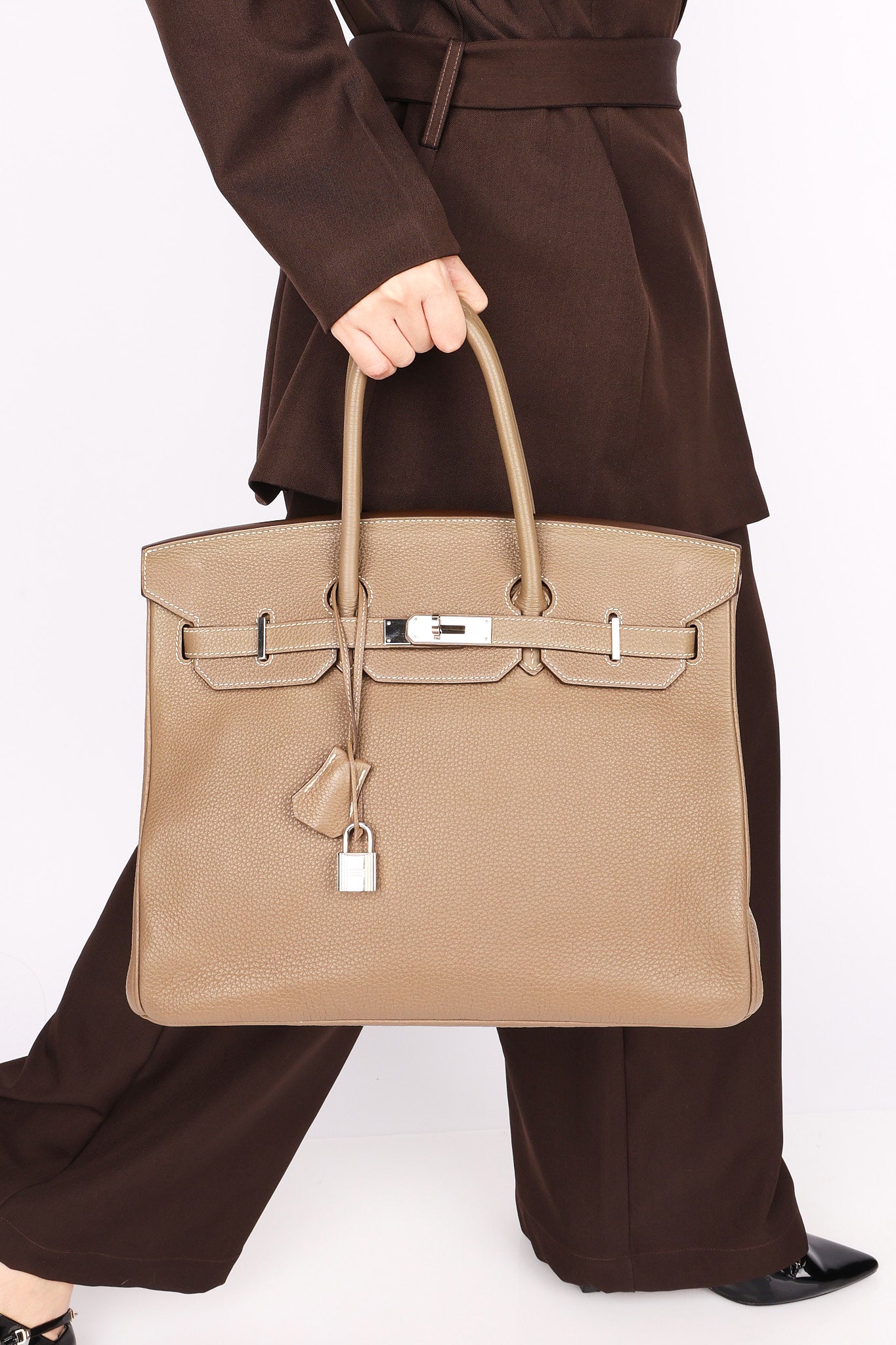 Hermès Birkin 35 Etoupe Togo PHW 2012