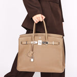 Hermès Birkin 35 Etoupe Togo PHW 2012
