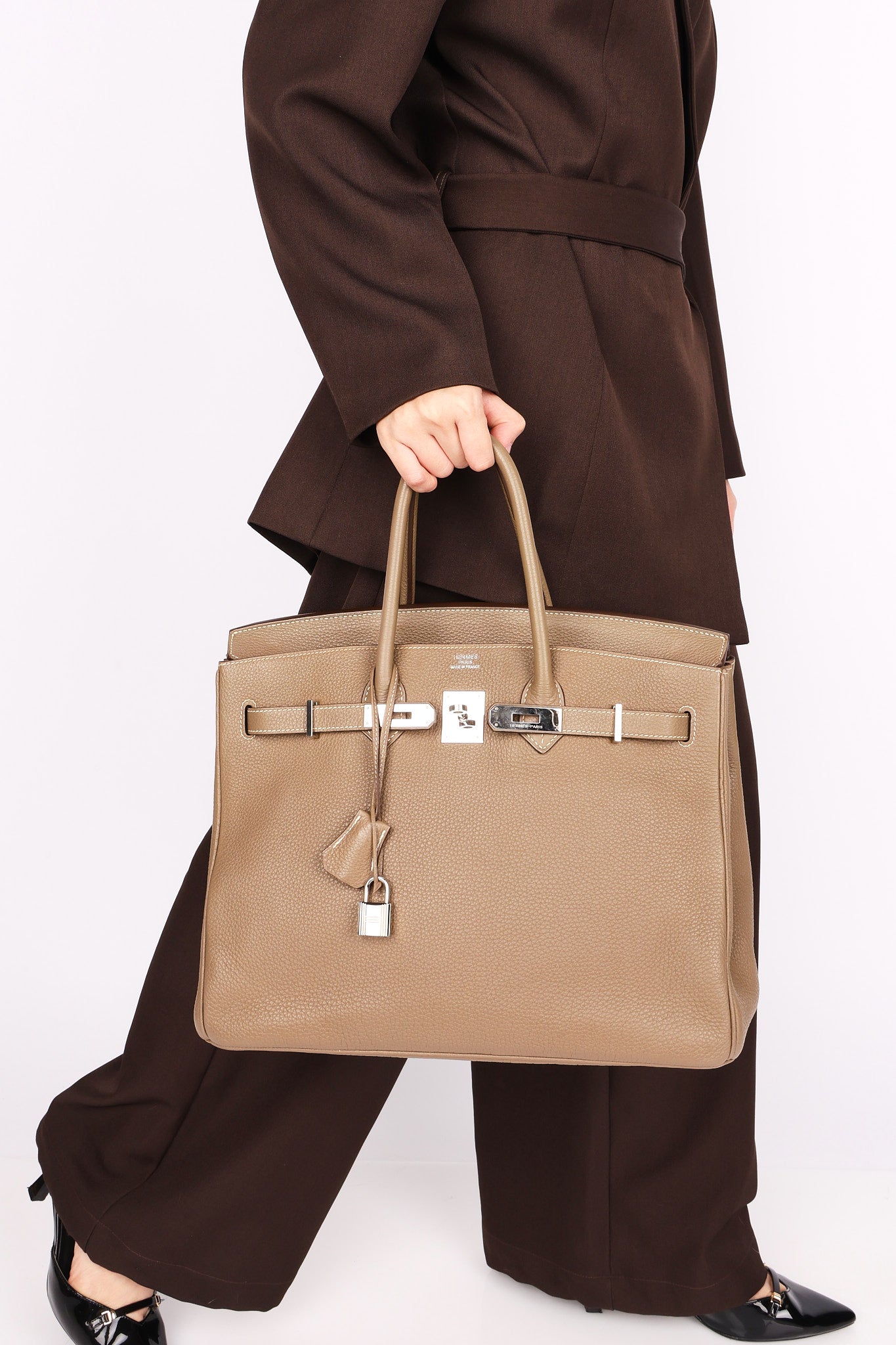 Hermès Birkin 35 Etoupe Togo PHW 2012