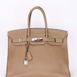Hermès Birkin 35 Etoupe Togo PHW 2012