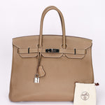 Hermès Birkin 35 Etoupe Togo PHW 2012