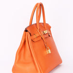 Hermès Birkin 35 Orange Togo GHW 2012