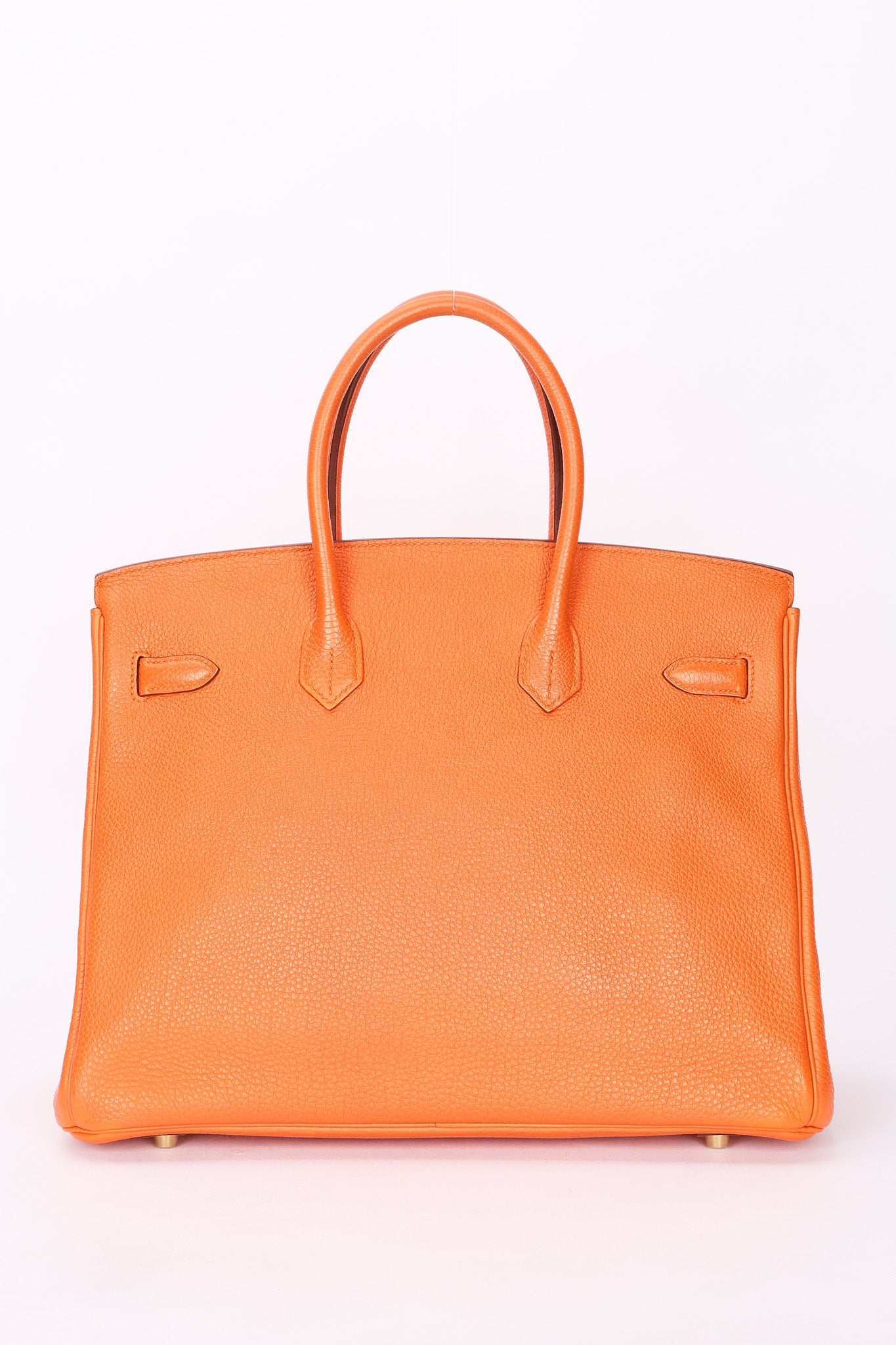 Hermès Birkin 35 Orange Togo GHW 2012