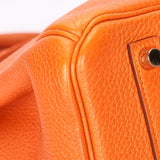 Hermès Birkin 35 Orange Togo GHW 2012