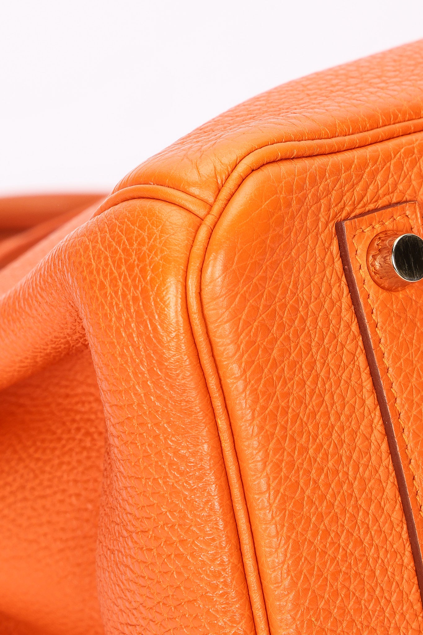 Hermès Birkin 35 Orange Togo GHW 2012