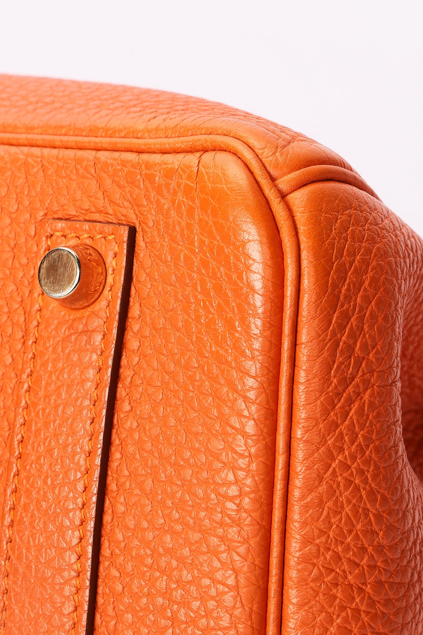 Hermès Birkin 35 Orange Togo GHW 2012