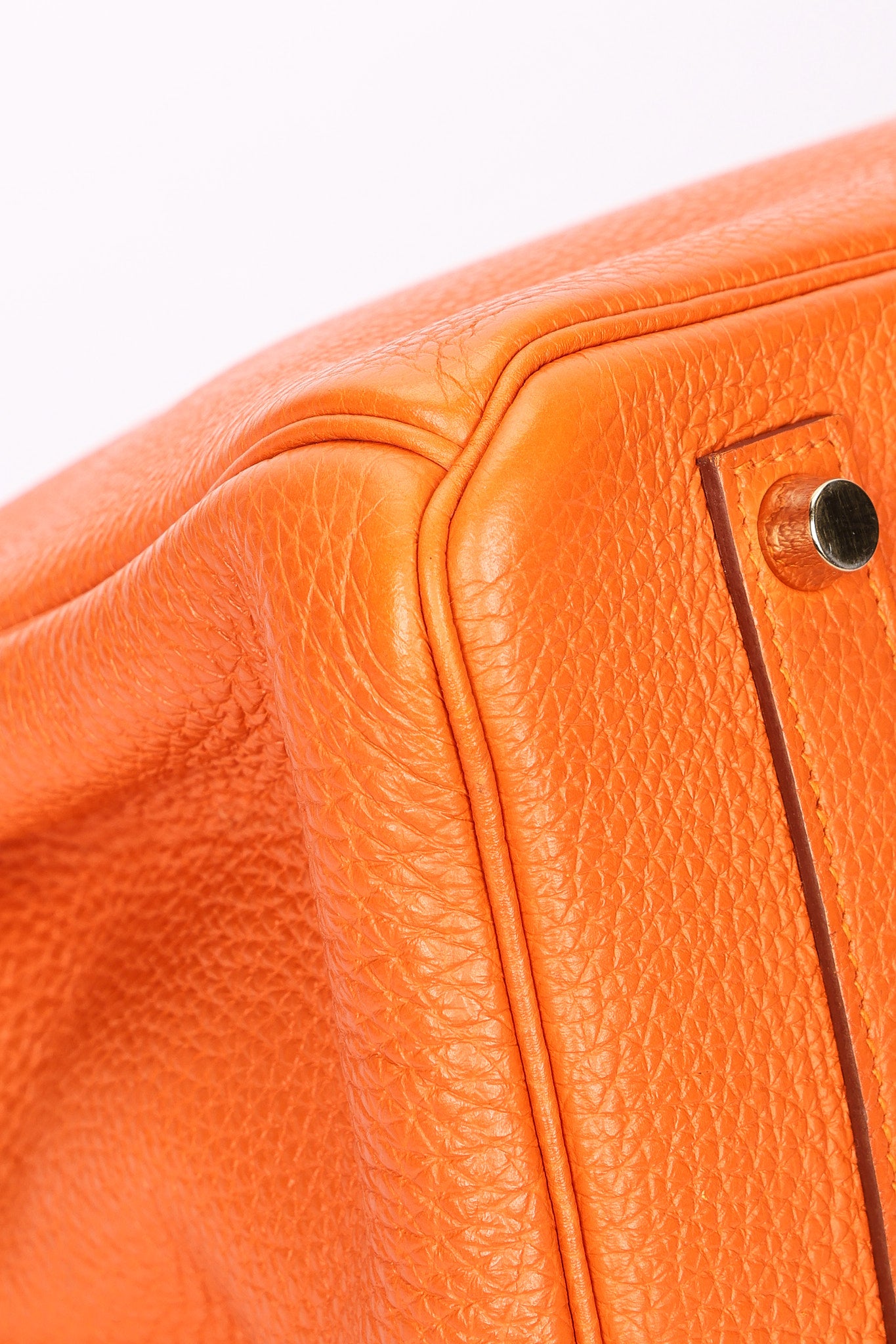 Hermès Birkin 35 Orange Togo GHW 2012
