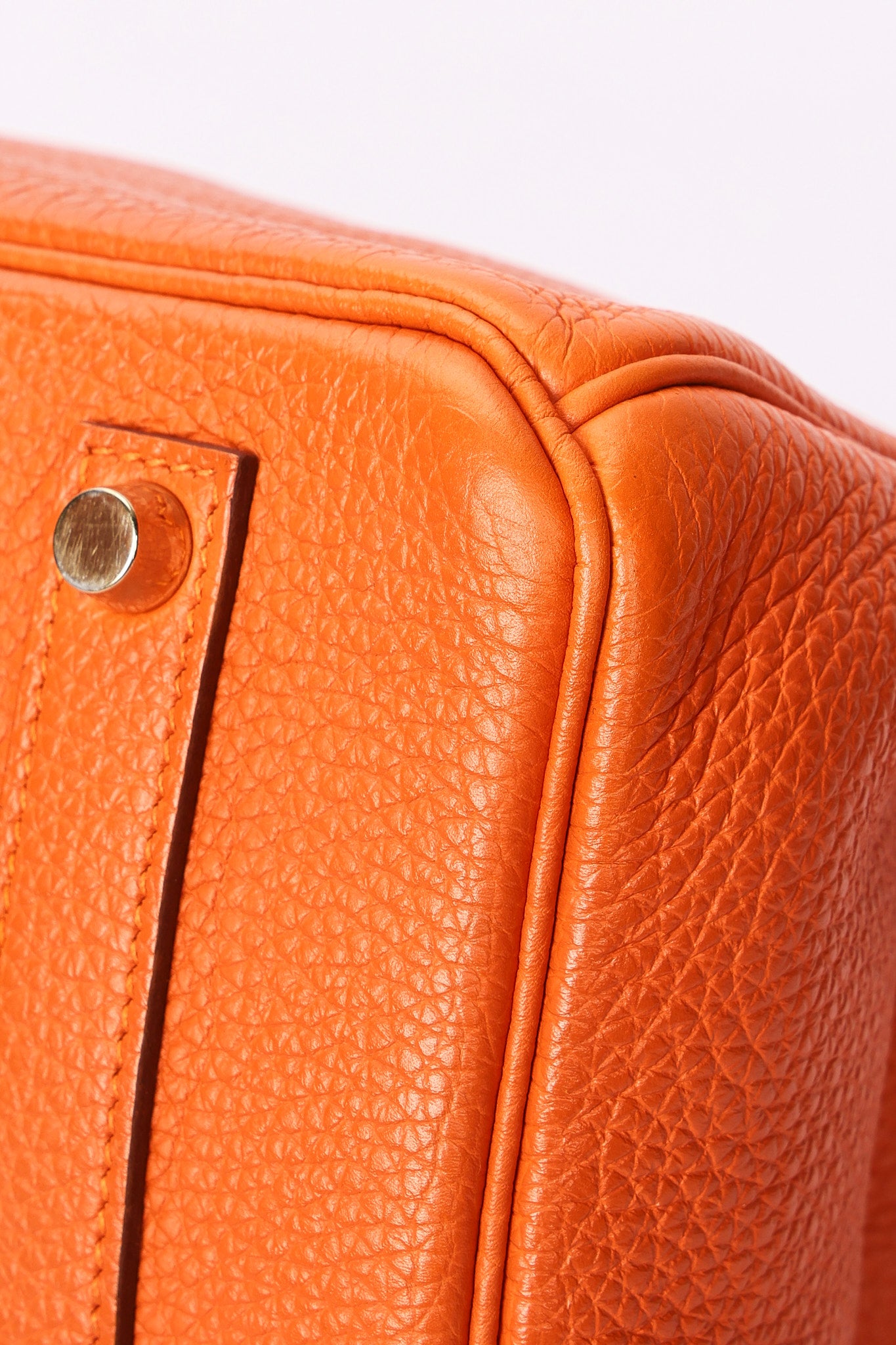 Hermès Birkin 35 Orange Togo GHW 2012