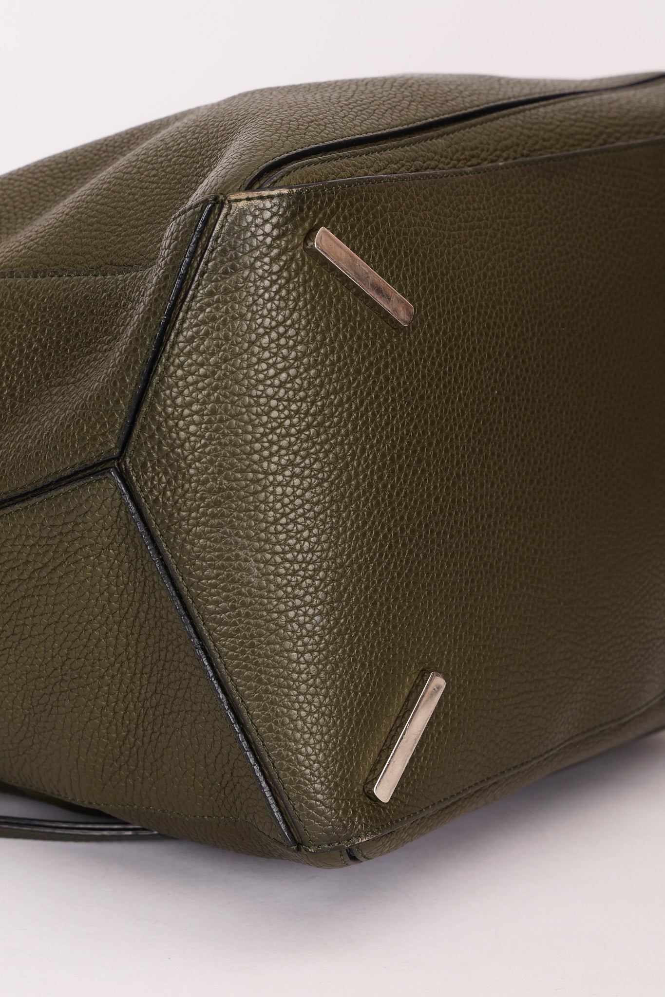 Loewe Large Puzzle Bag Olive Green