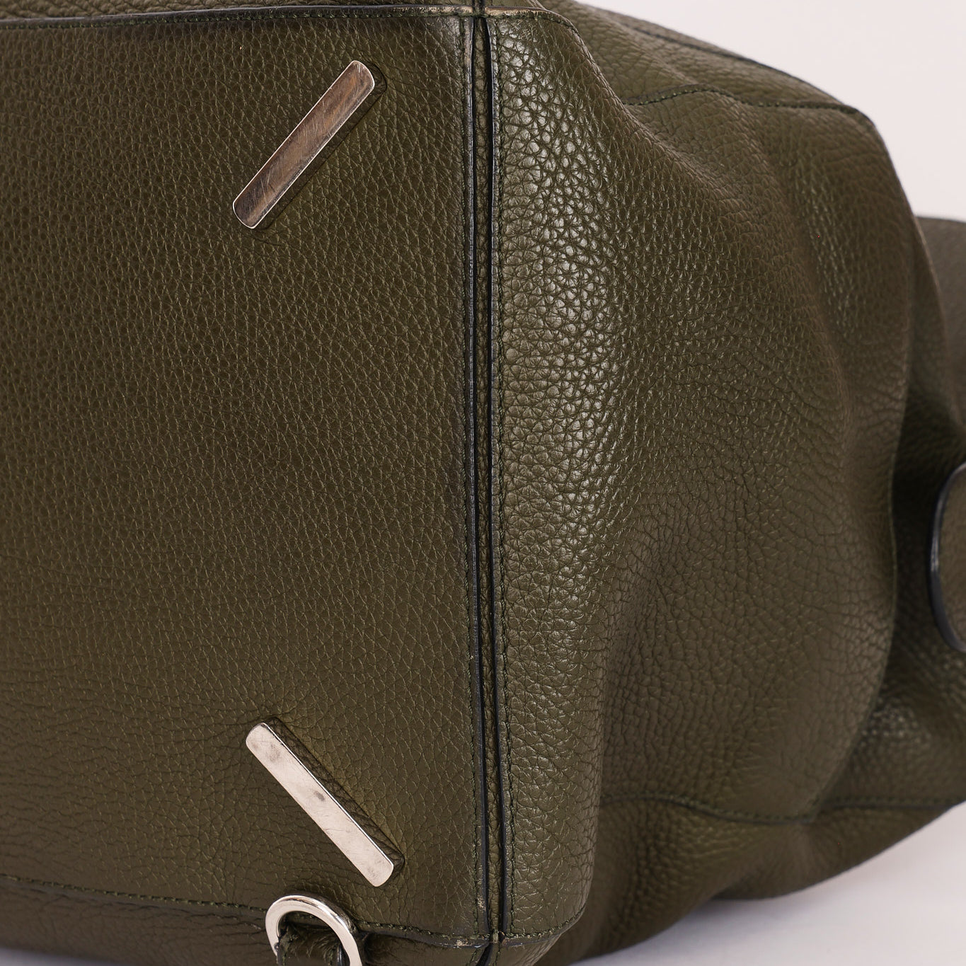 Loewe Large Puzzle Bag Olive Green