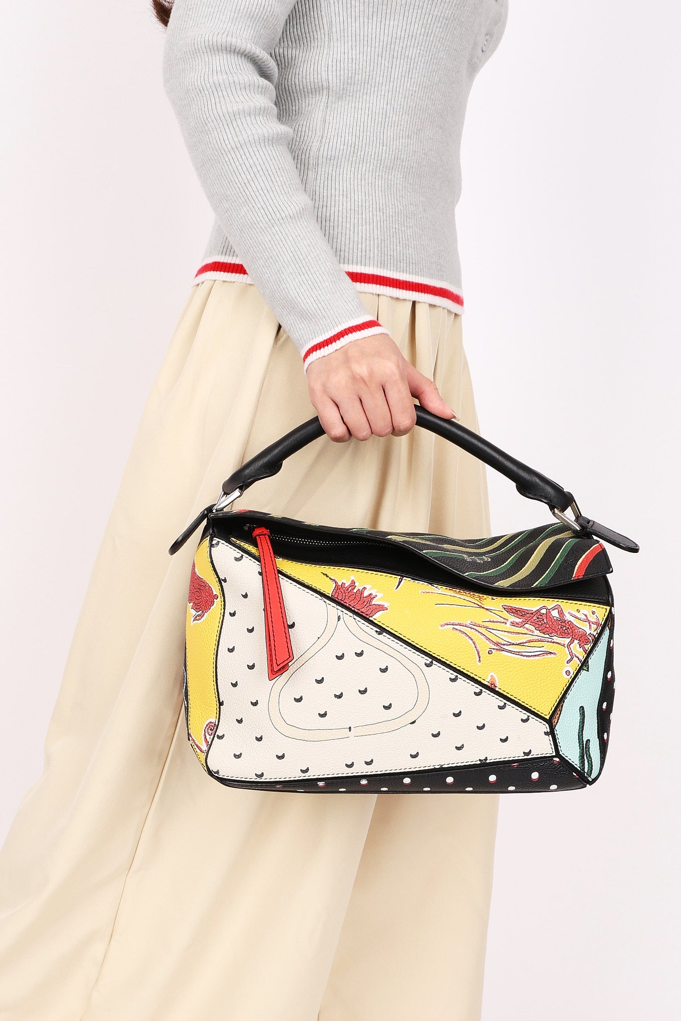 Loewe Multicolor Medium Puzzle Bag
