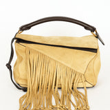 Loewe Fringe Medium Puzzle Bag Suede