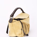 Loewe Fringe Medium Puzzle Bag Suede