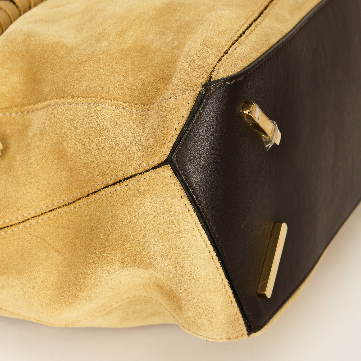 Loewe Fringe Medium Puzzle Bag Suede