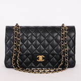 Chanel Medium Classic Double Flap Black Lambskin 2019 GHW