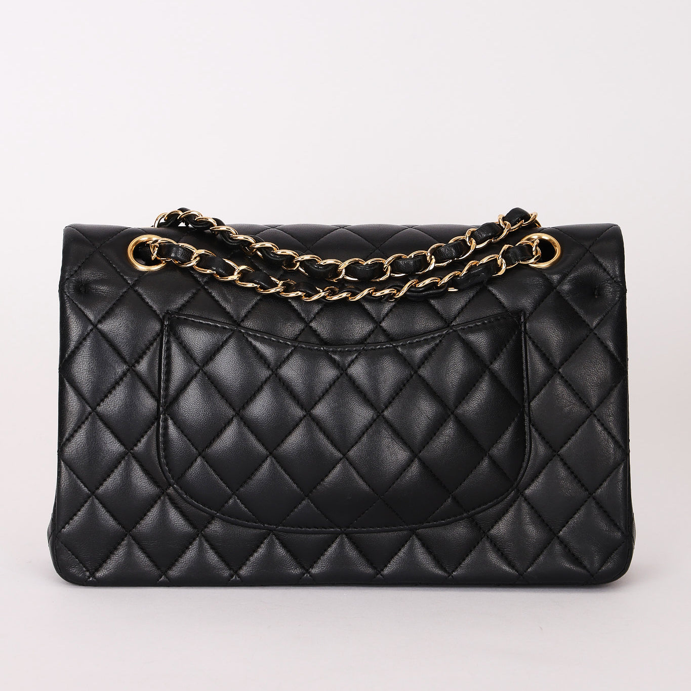 Chanel Medium Classic Double Flap Black Lambskin GHW